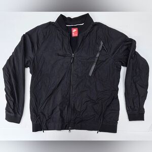 Nike Sportswear Tech Hypermesh Varsity Jacket XL, Black (Style: 832190-010)